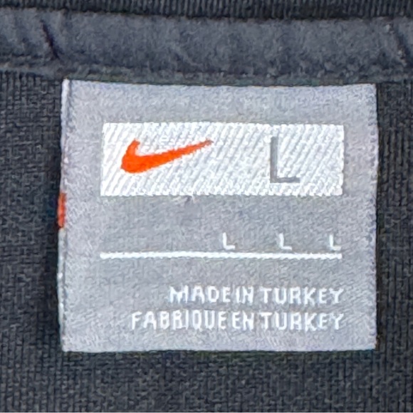 Nike Black Full Zip Softshell Jacket Youth L - Picture 3 of 7